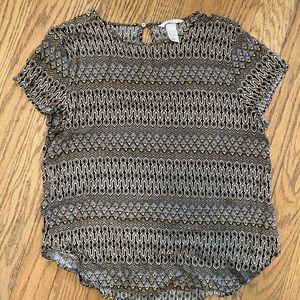 H&M short sleeve top
